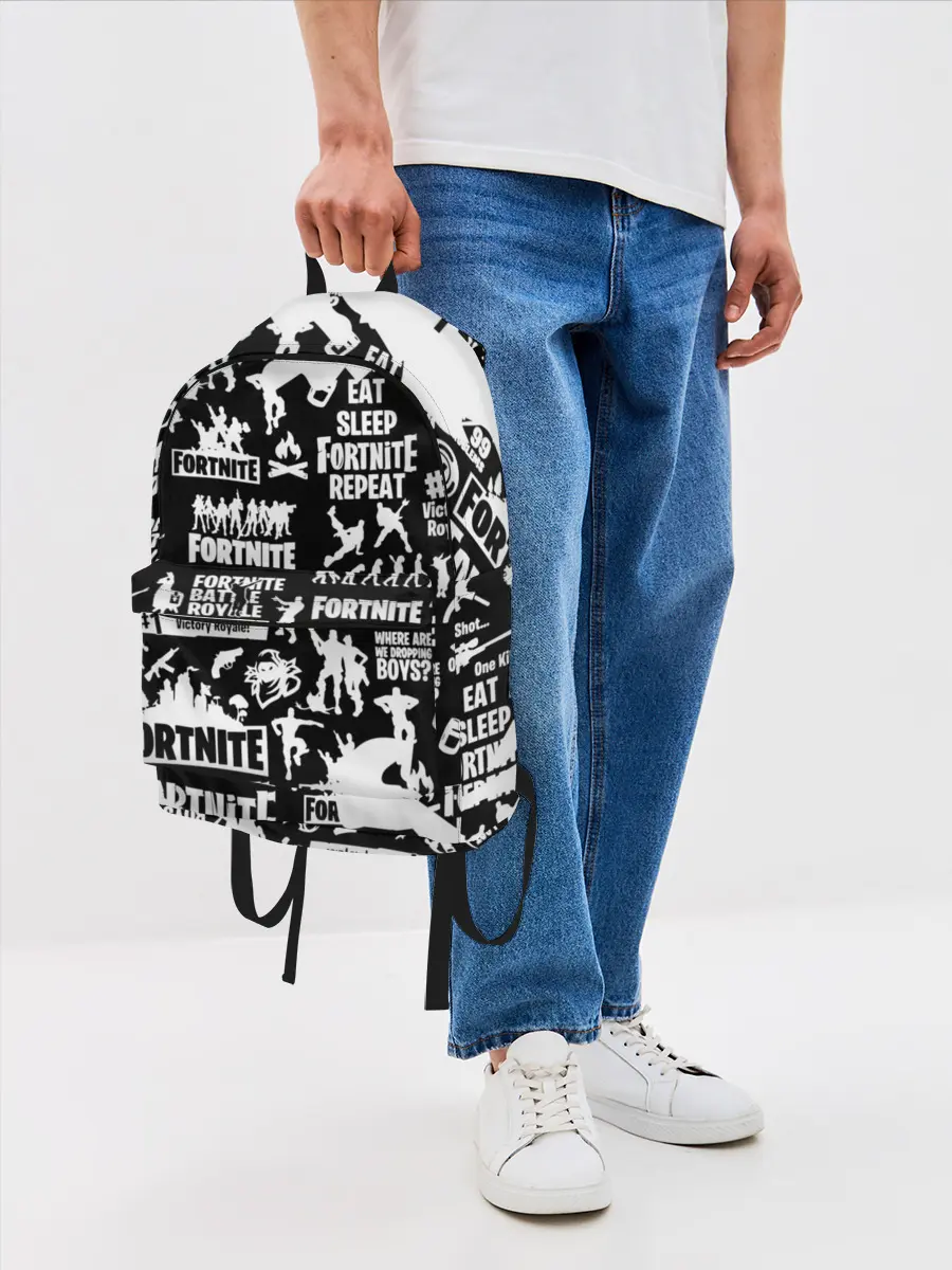 Рюкзак джинсовый / Fortnite