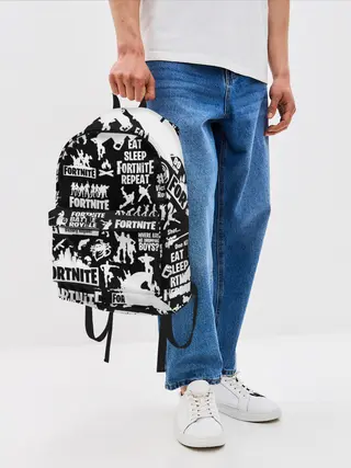 Рюкзак джинсовый / Fortnite