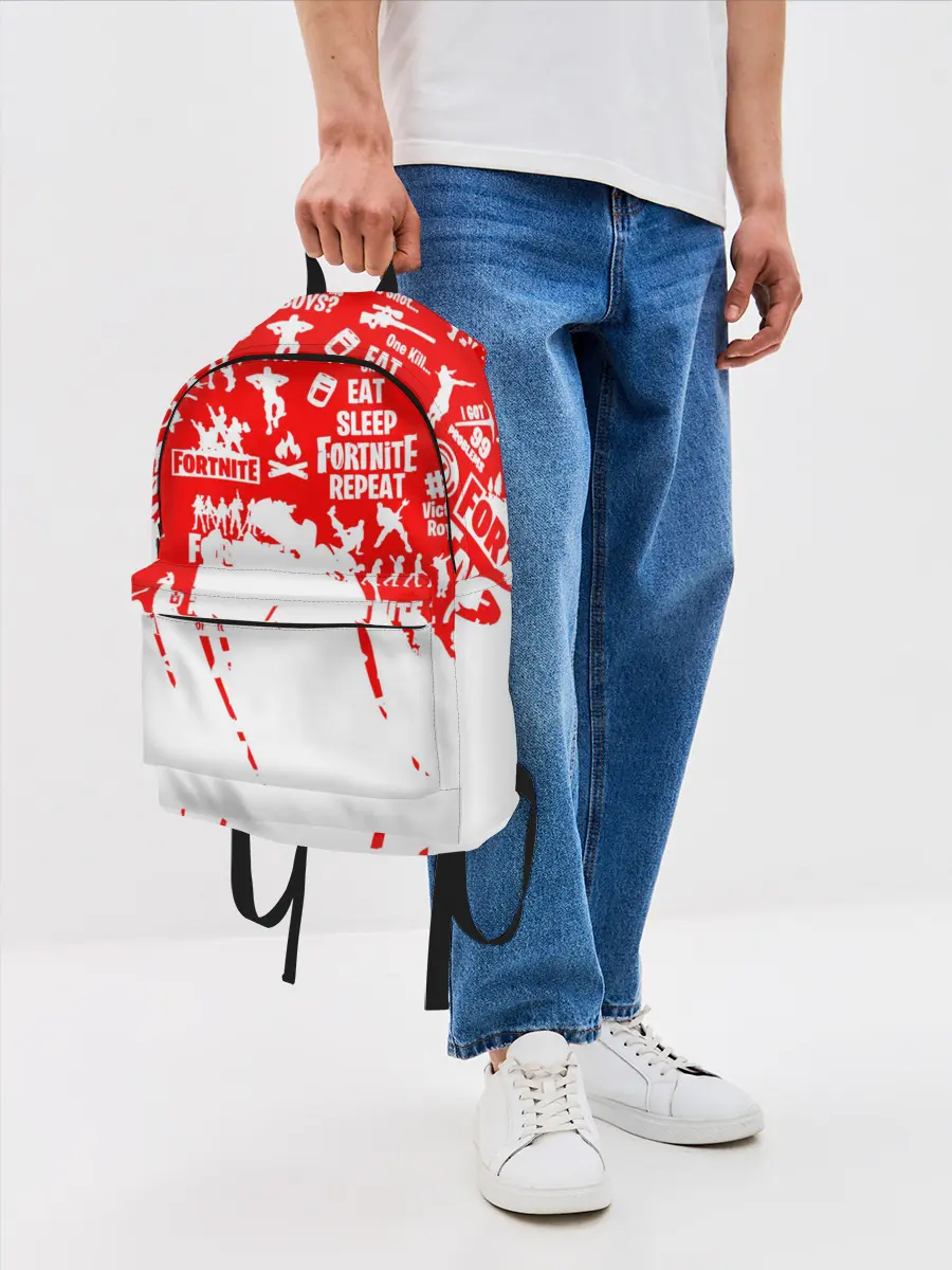 Рюкзак джинсовый / Fortnite