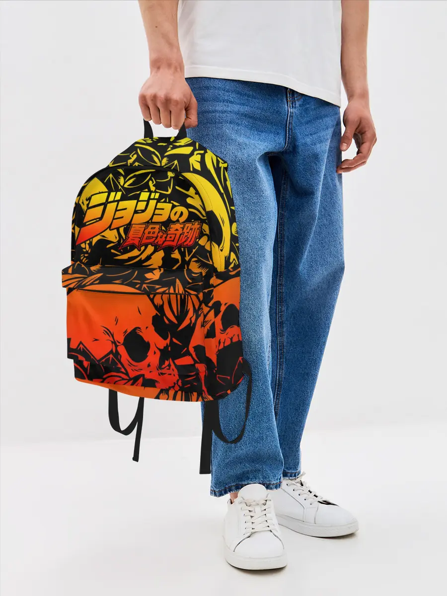 Рюкзак джинсовый / JoJo Bizarre Adventure