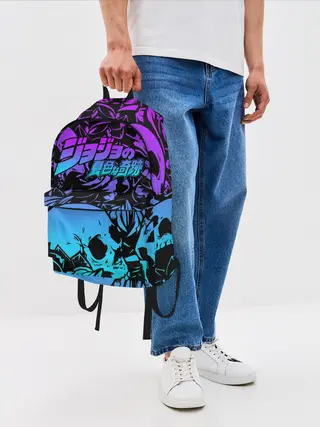 Рюкзак джинсовый / JoJo Bizarre Adventure
