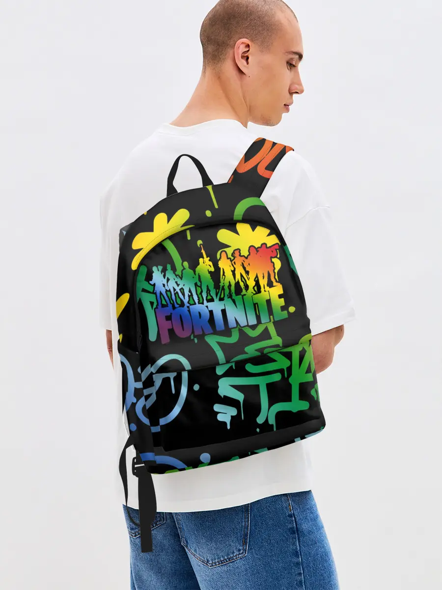 Рюкзак джинсовый / Fortnite