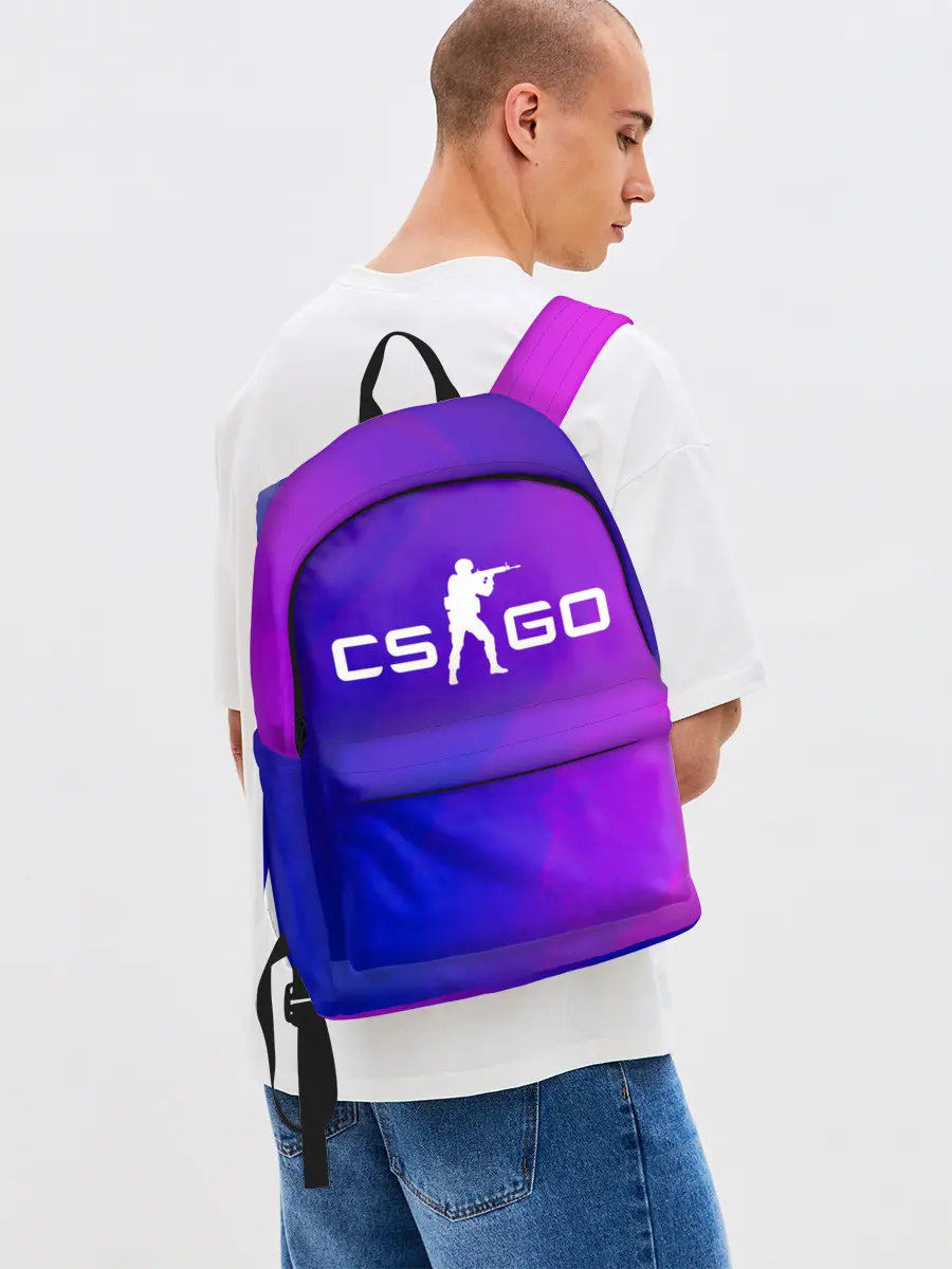 Рюкзак джинсовый / CS GO | КС ГО