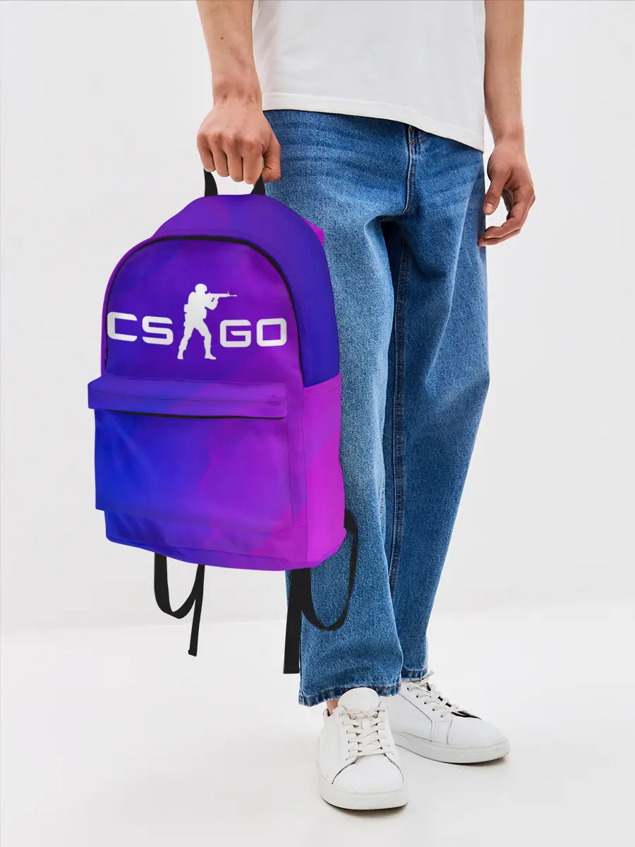 Рюкзак джинсовый / CS GO | КС ГО