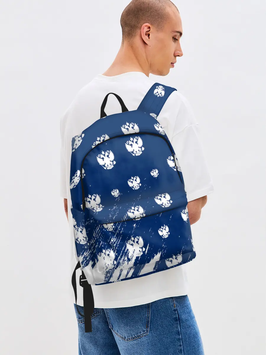 Рюкзак джинсовый / RUSSIA / РОССИЯ