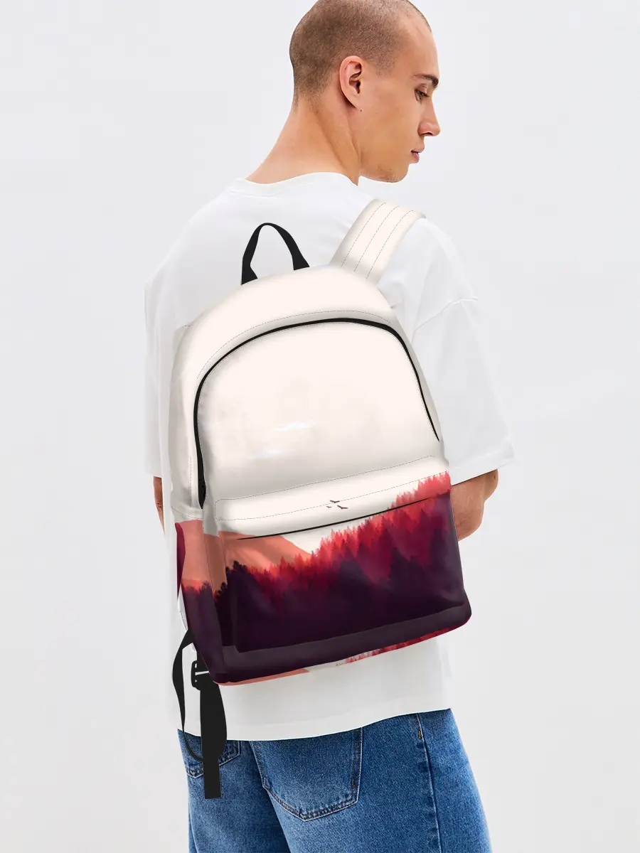 Рюкзак джинсовый / Пейзаж №1