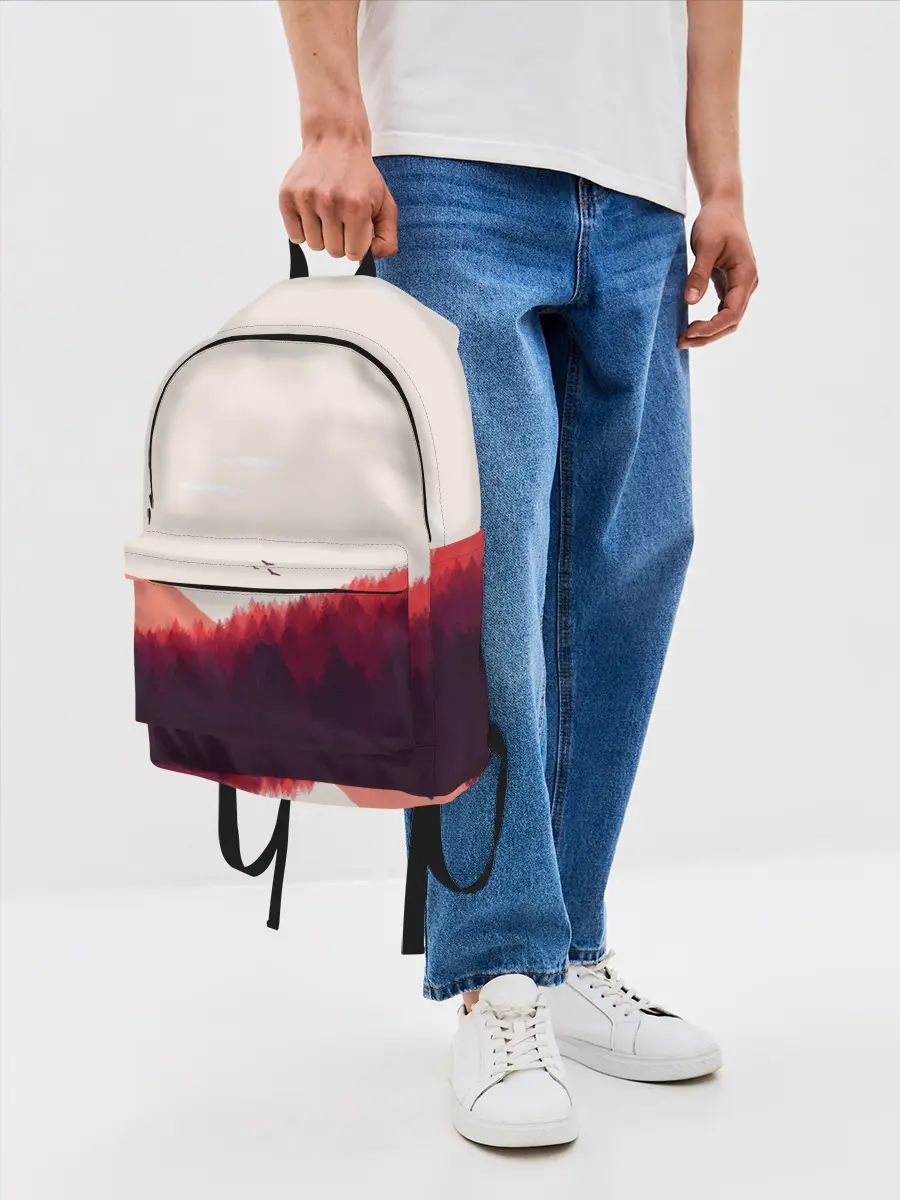 Рюкзак джинсовый / Пейзаж №1