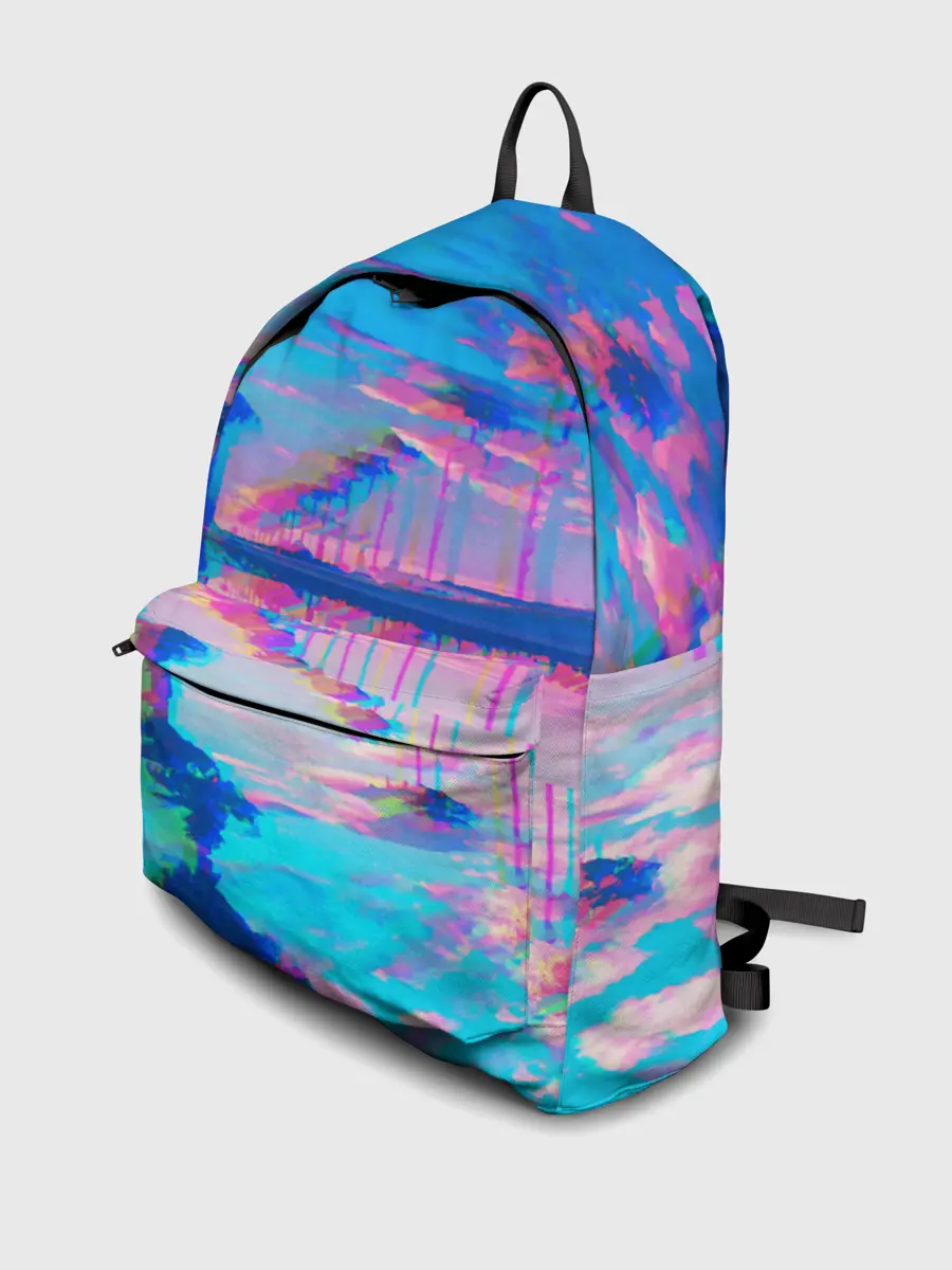 Рюкзак джинсовый / ГАВАЙИ ГЛИТЧ