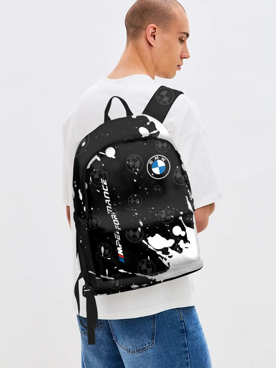 Рюкзак джинсовый / BMW / БМВ