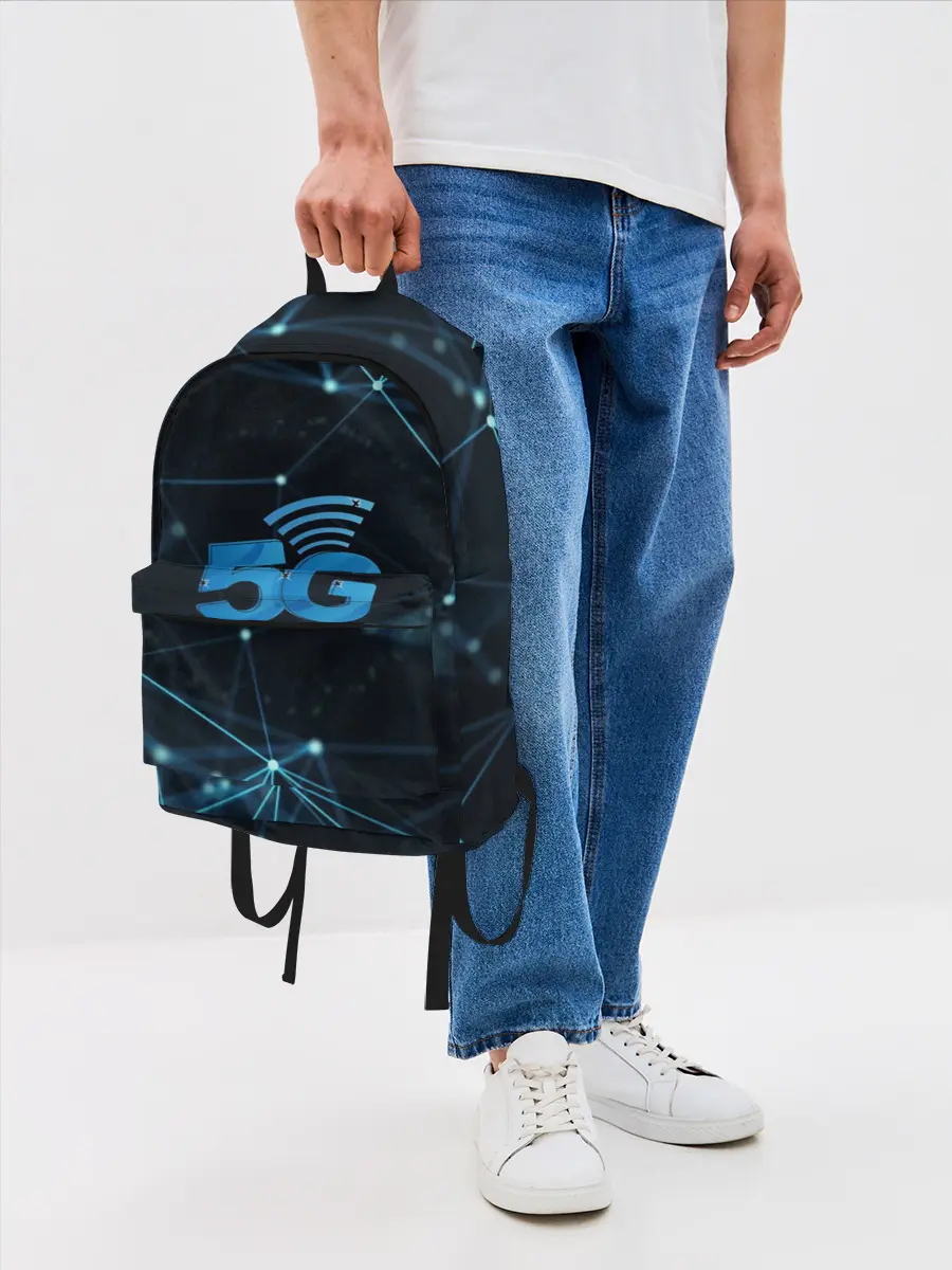 Рюкзак джинсовый / 5G Network