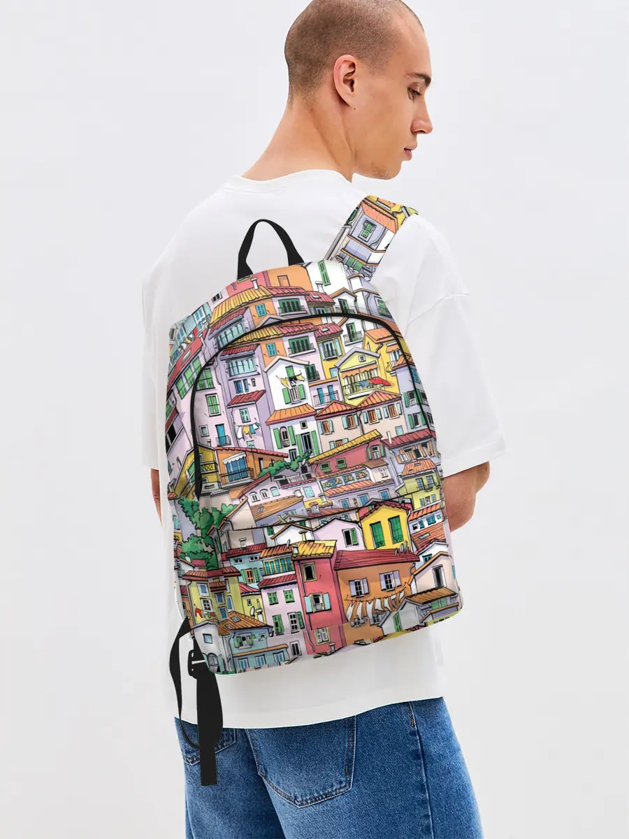 Рюкзак джинсовый / Ментон Франция