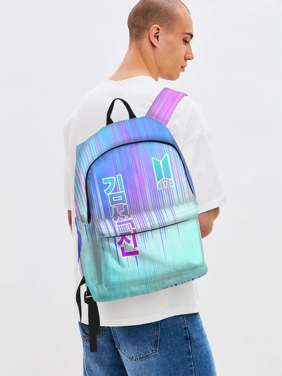 Рюкзак джинсовый / BTS