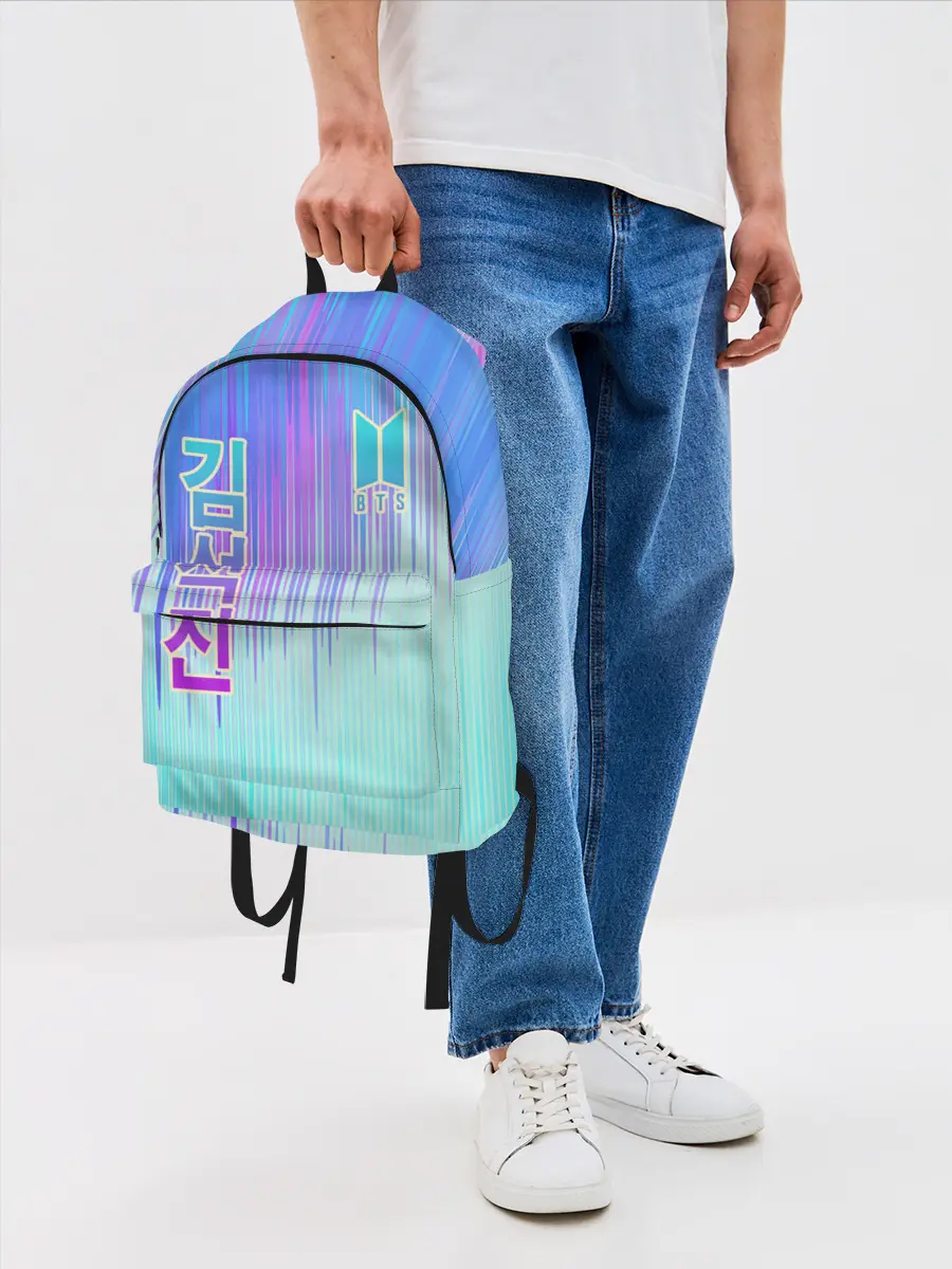 Рюкзак джинсовый / BTS