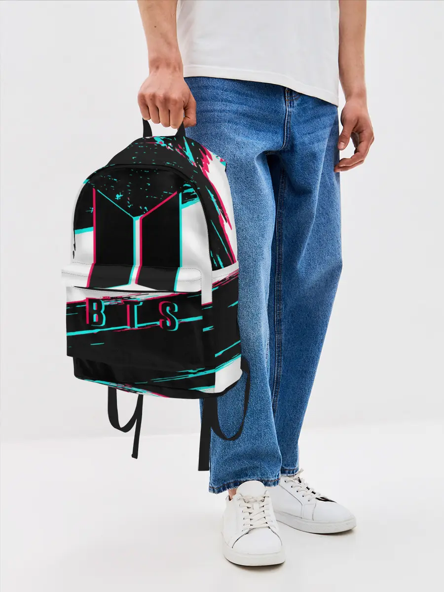 Рюкзак джинсовый / BTS