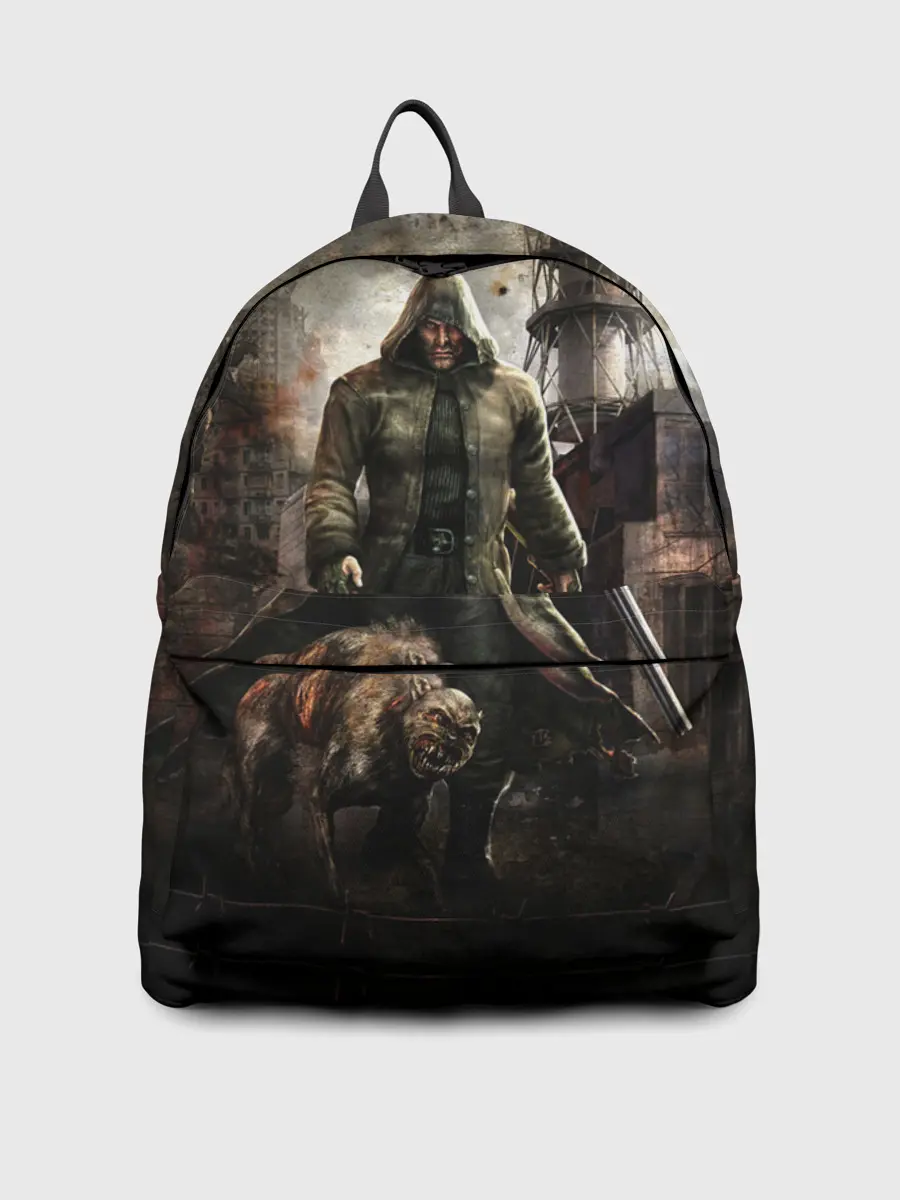 Рюкзак джинсовый / S.T.A.L.K.E.R. Man Made Hell