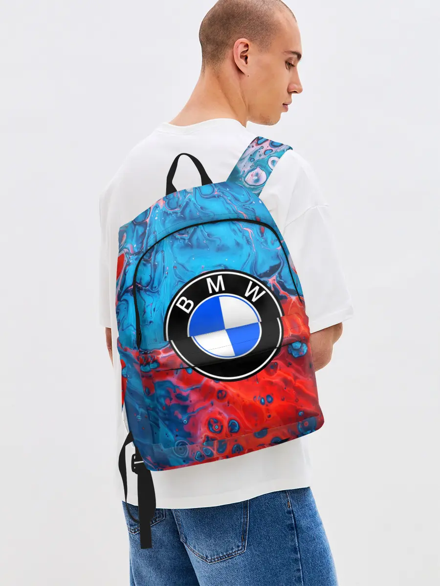 Рюкзак джинсовый / BMW