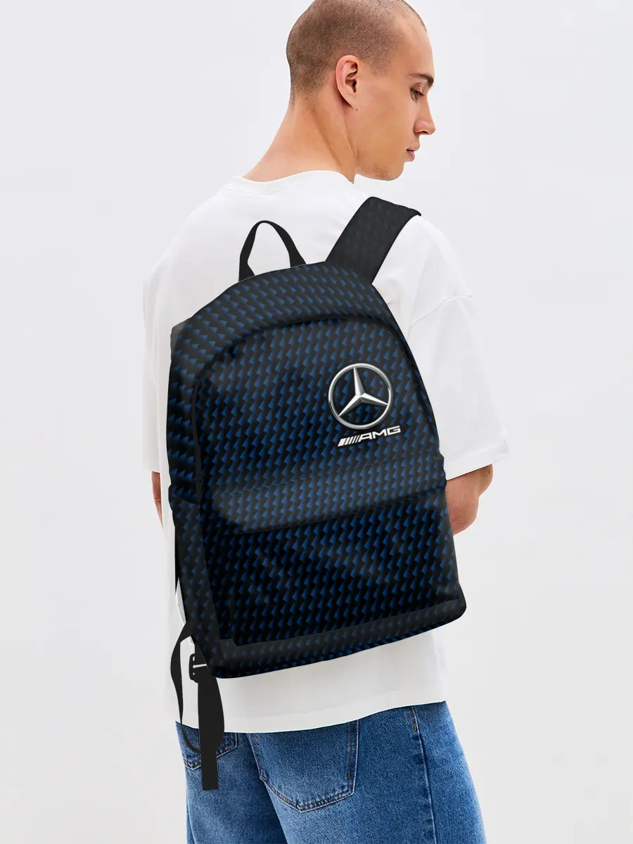 Рюкзак джинсовый / MERCEDES / МЕРСЕДЕС