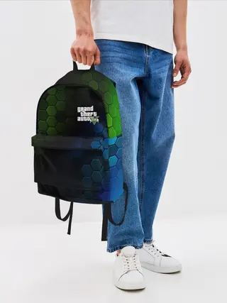 Рюкзак джинсовый / GTA 5 / ГТА 5