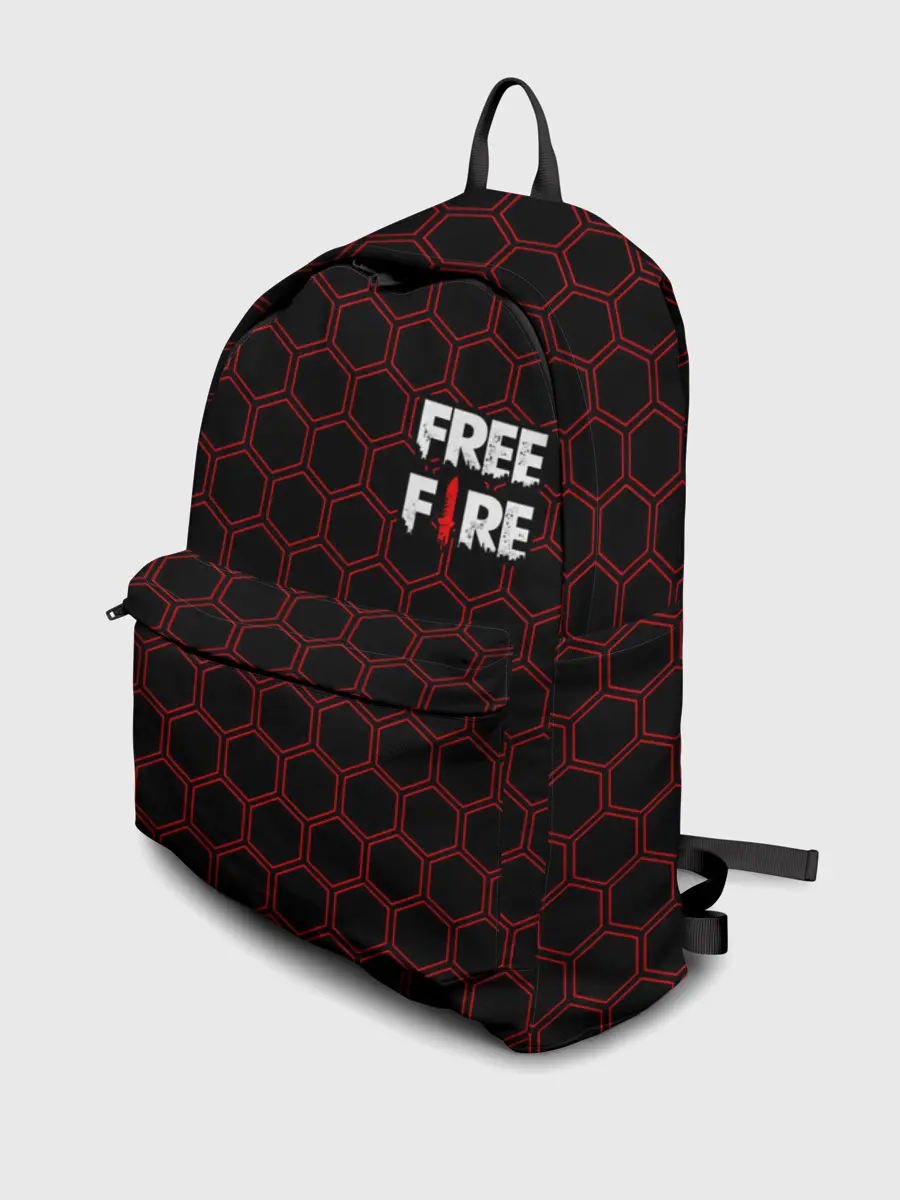 Рюкзак джинсовый / FREE FIRE / ФРИ ФАЕР