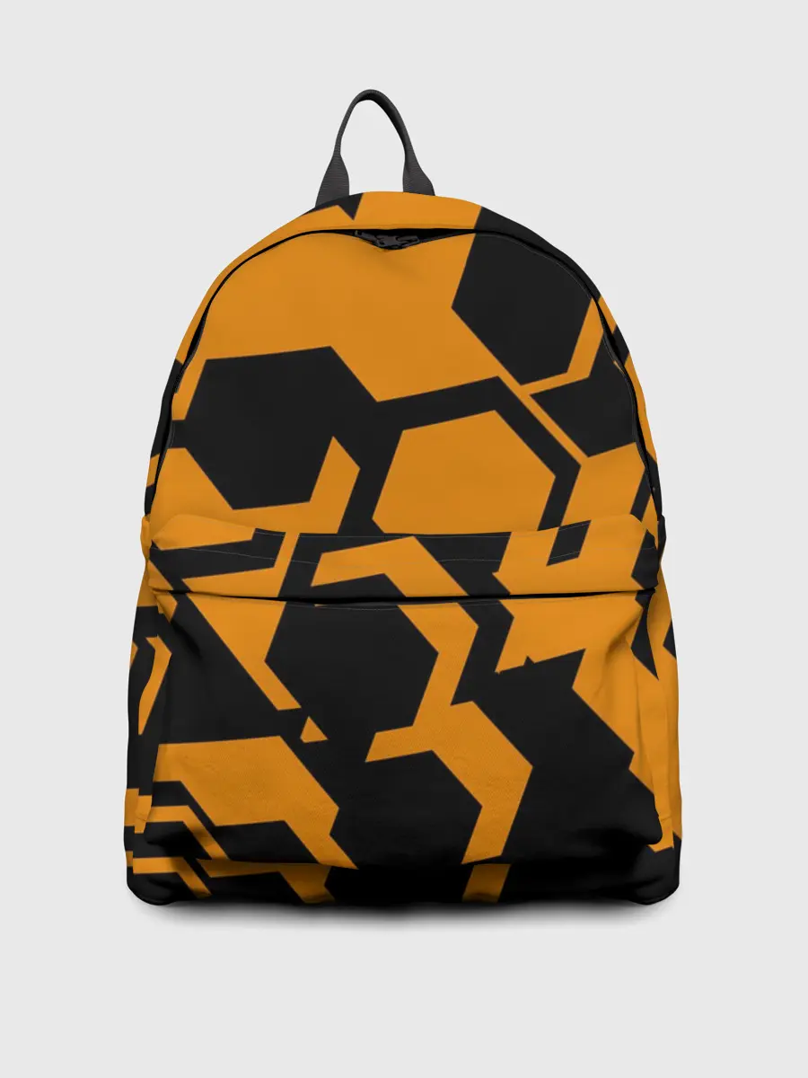 Рюкзак джинсовый / КИБЕРПАНК, жёлтый