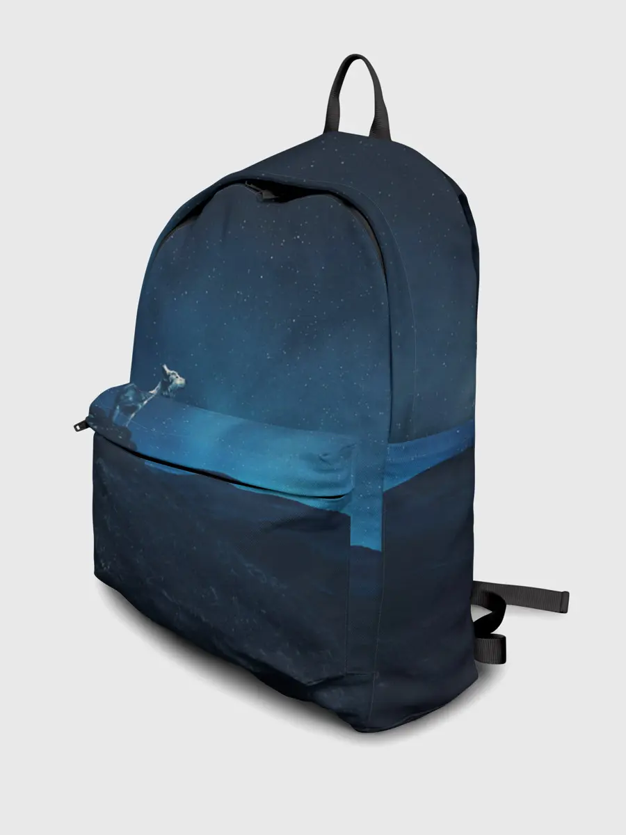 Рюкзак джинсовый / WOLF