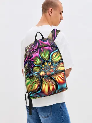 Рюкзак джинсовый / Абстракция