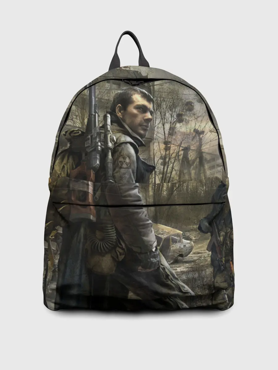 Рюкзак джинсовый / S.T.A.L.K.E.R. Припять зовет