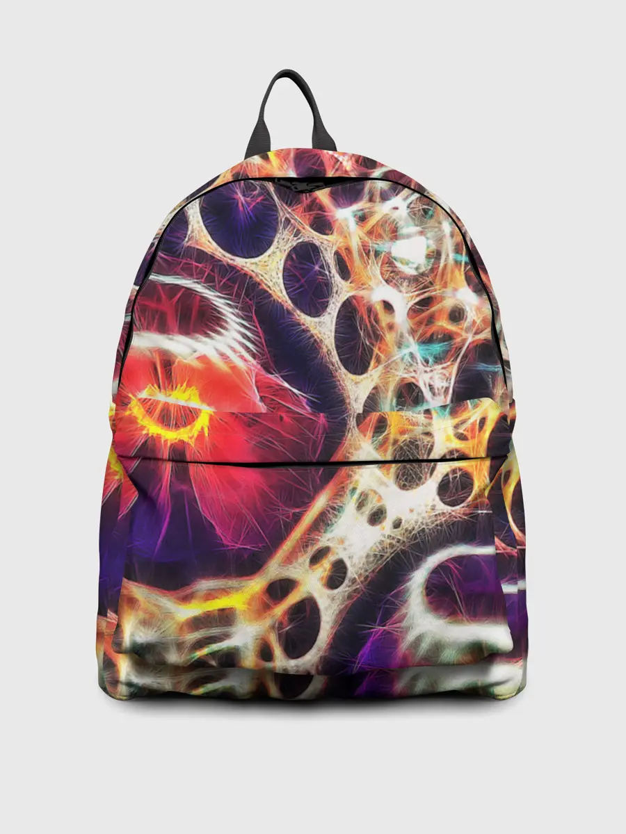 Рюкзак джинсовый / Абстракция / Психоделика