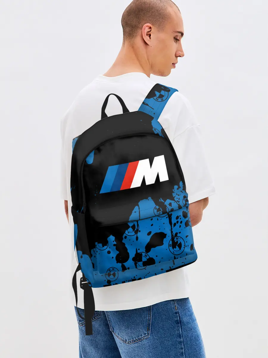 Рюкзак джинсовый / BMW / БМВ