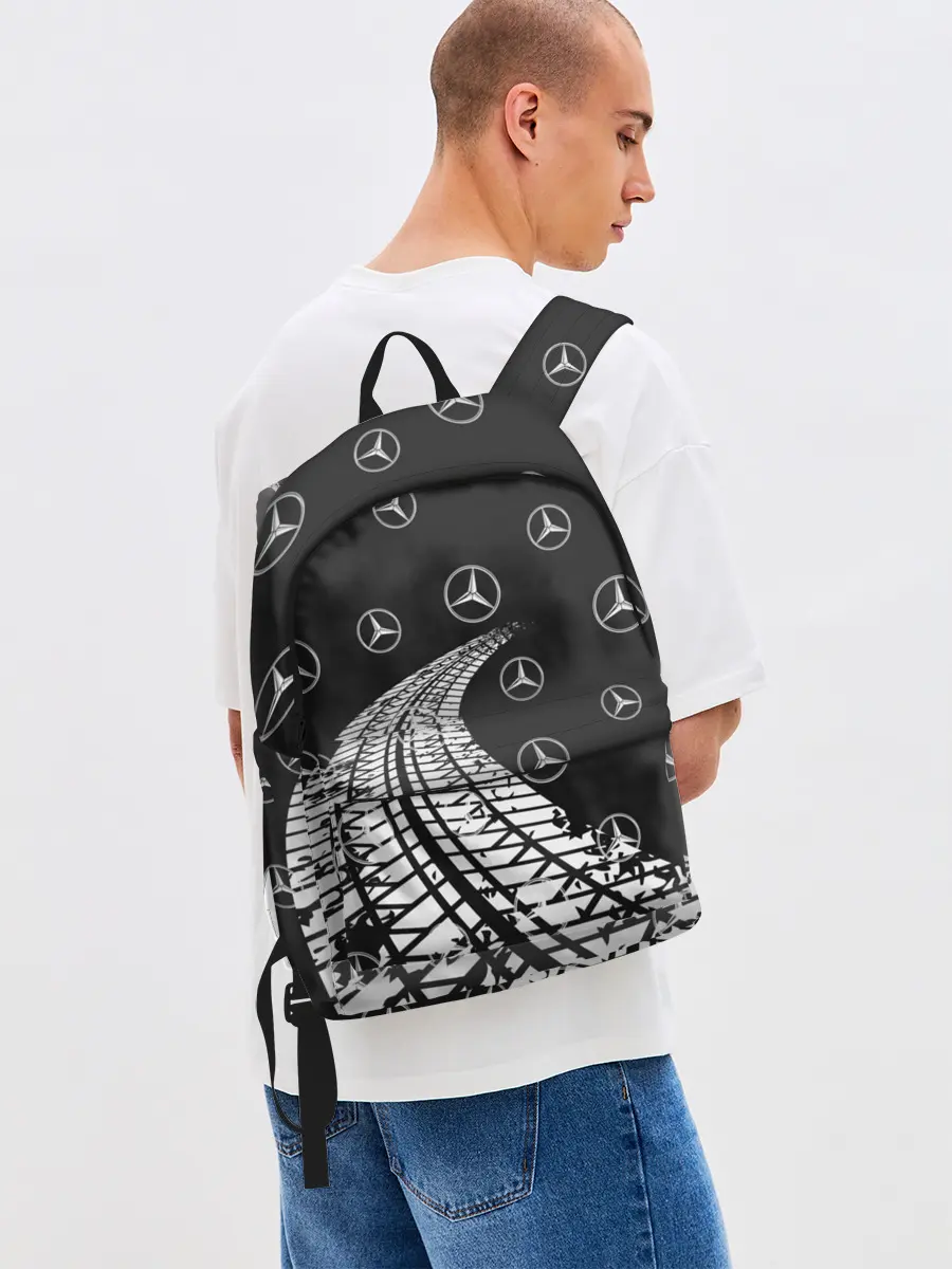 Рюкзак джинсовый / MERCEDES / МЕРСЕДЕС