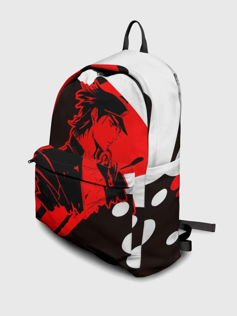 Рюкзак джинсовый / Приключения ДжоДжо