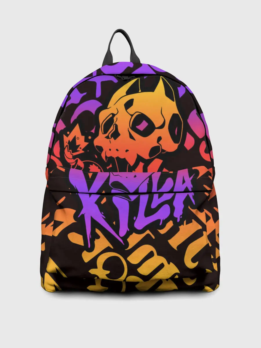 Рюкзак джинсовый / KILLA фиолетовая