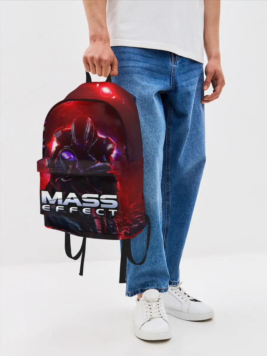 Рюкзак джинсовый / Mass Effect