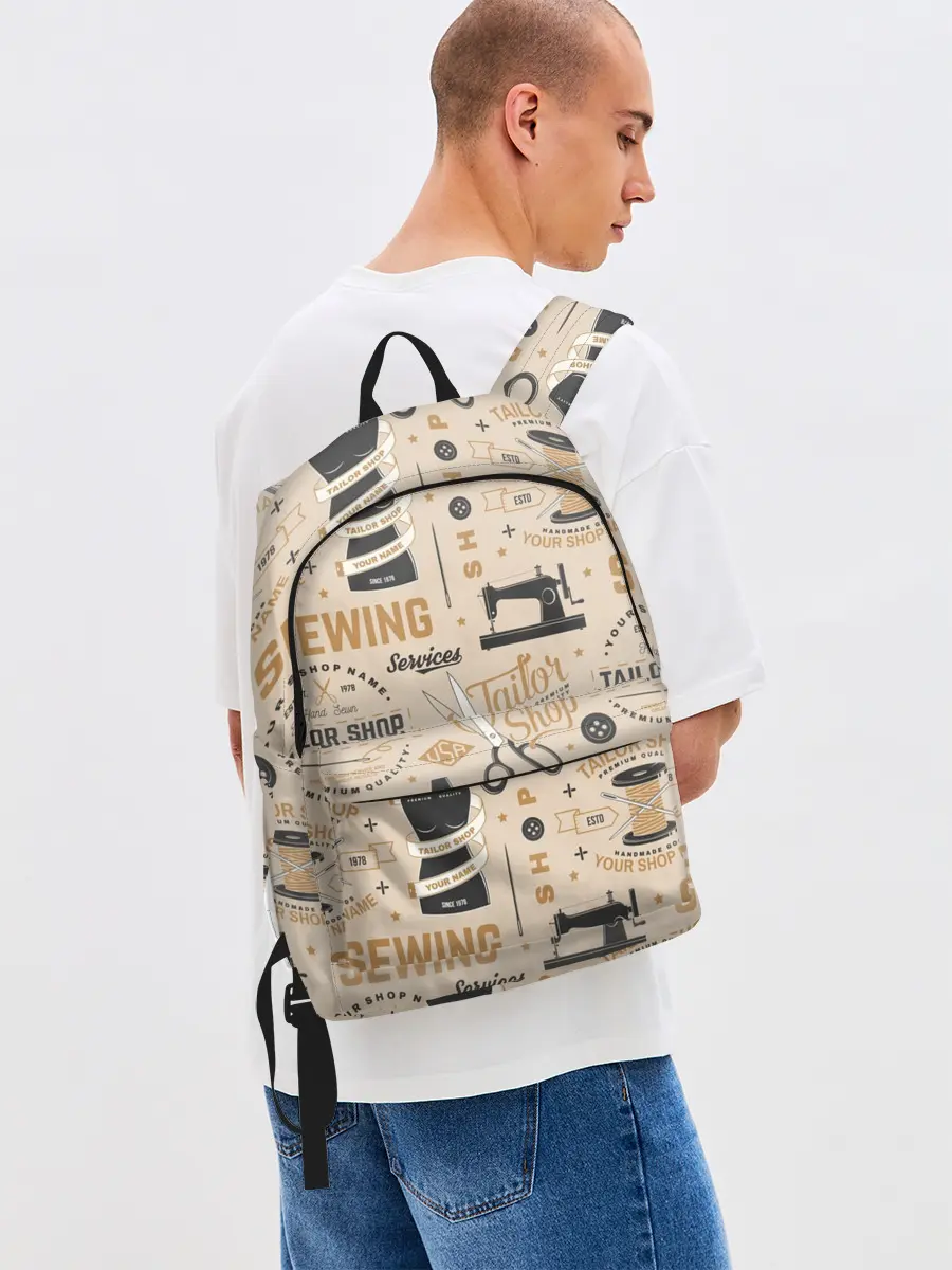 Рюкзак джинсовый / sewing