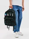 Рюкзак джинсовый / BTS / БТС