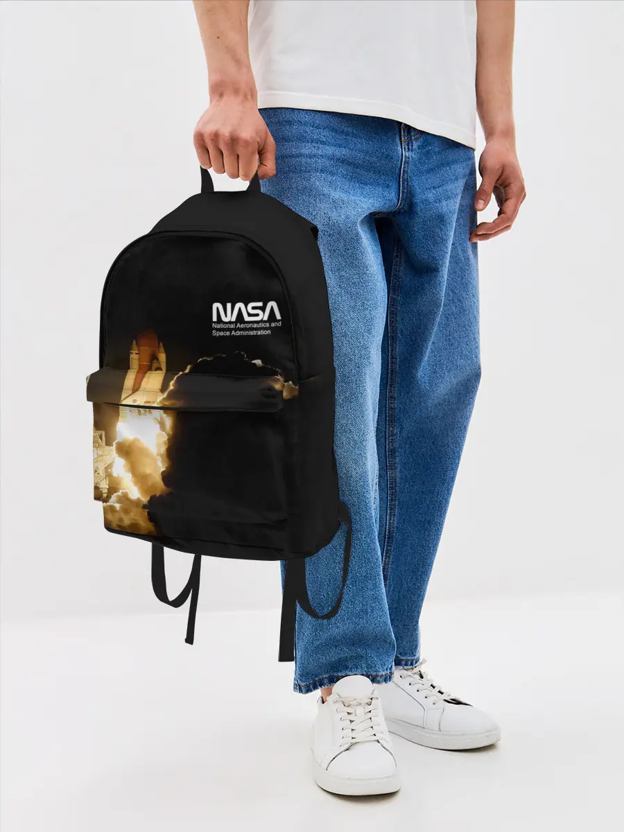 Рюкзак джинсовый / NASA
