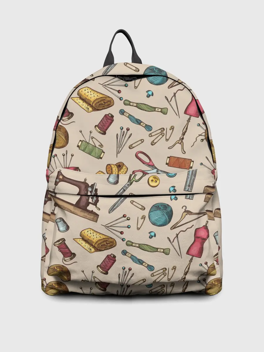 Рюкзак джинсовый / предметы шитья