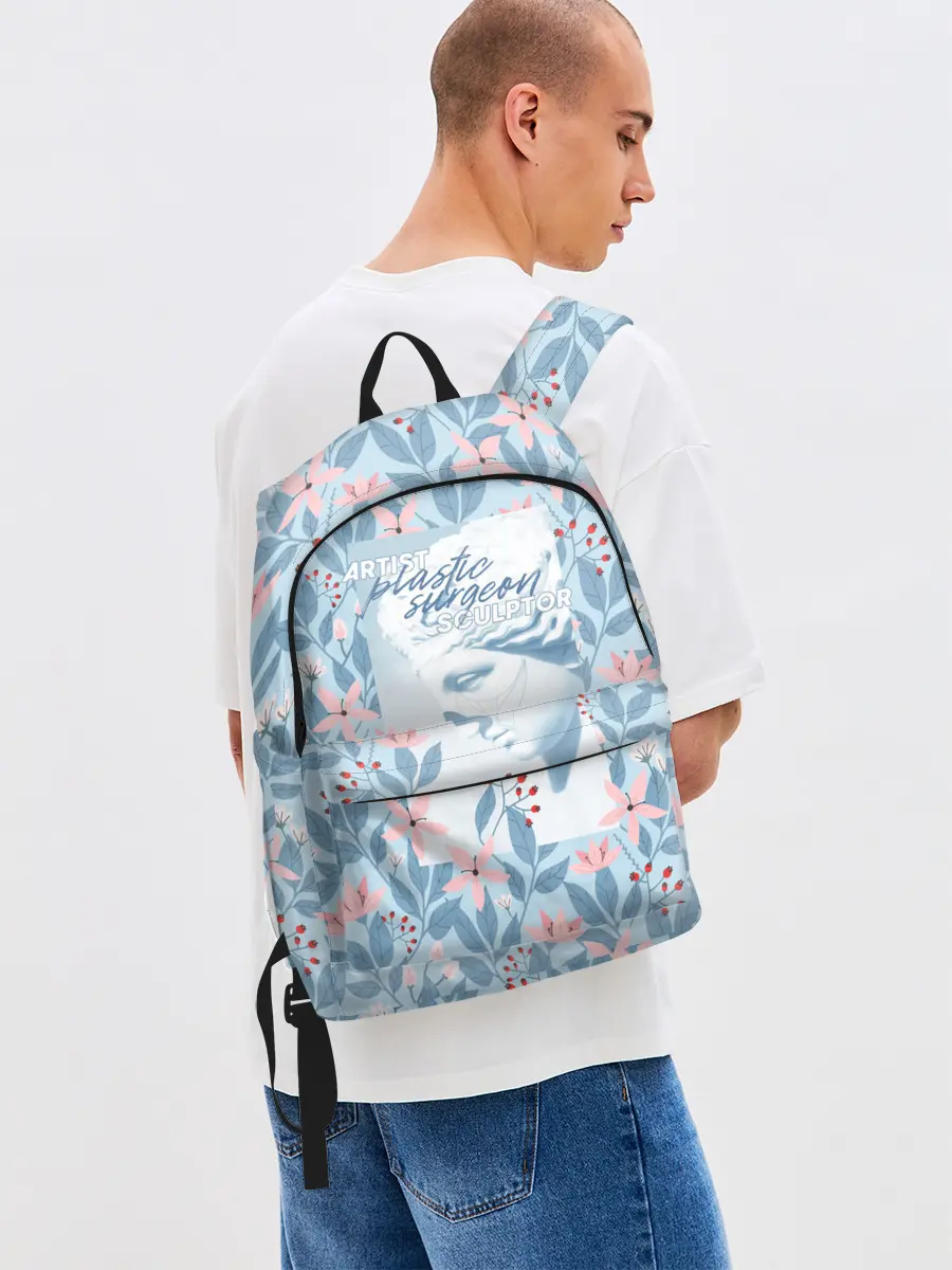 Рюкзак джинсовый / Художник. Пластический хирург