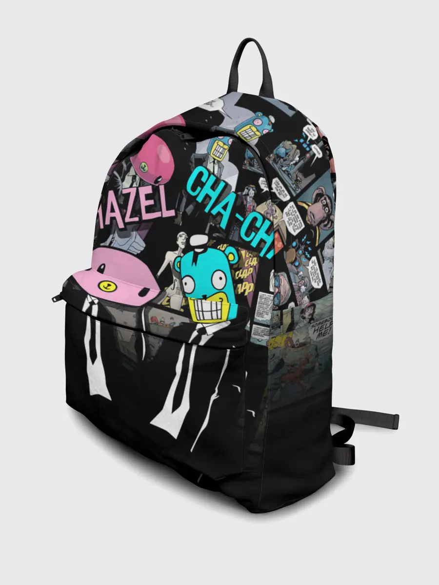 Рюкзак джинсовый / Амбрелла, Хэйзел и Ча-Ча