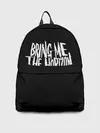 Рюкзак джинсовый / Bring Me The Horizon