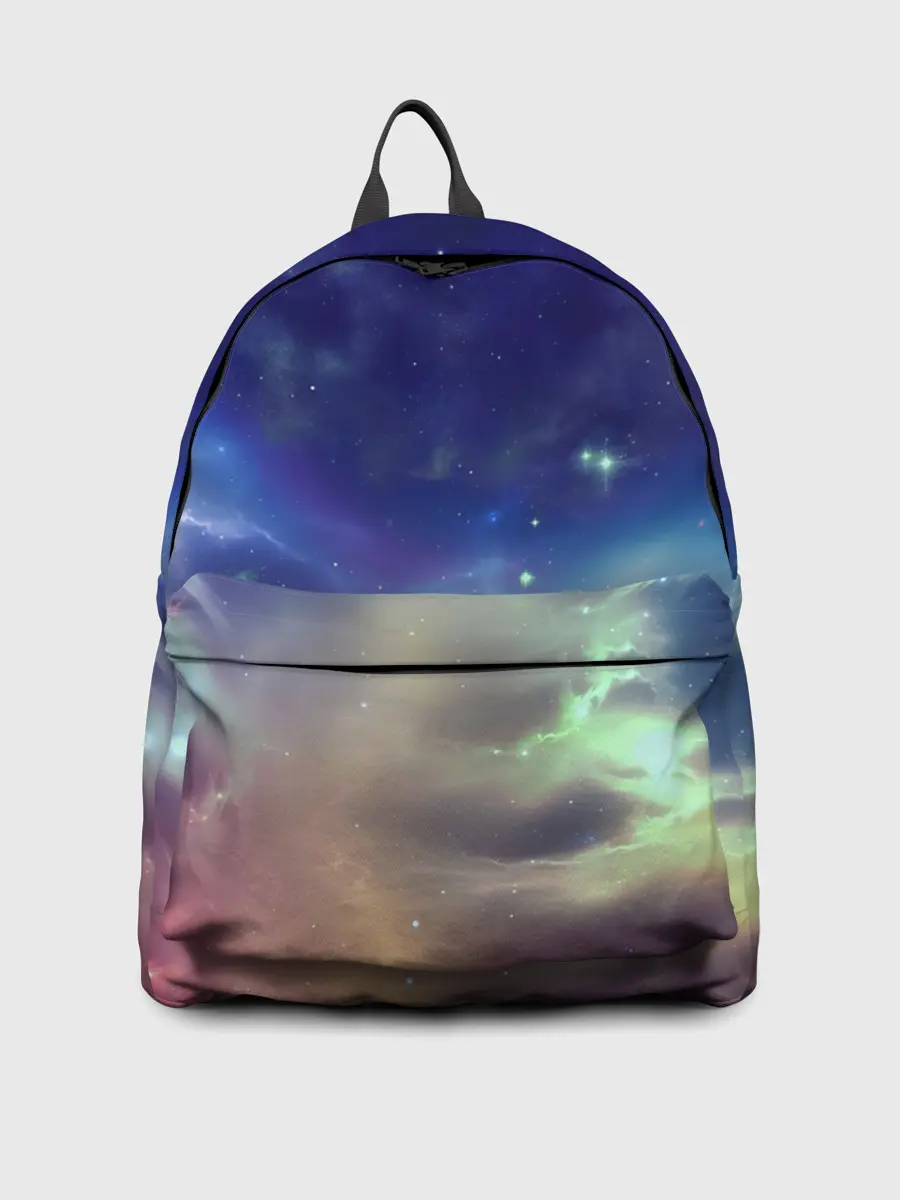Рюкзак джинсовый / Космическое сияние