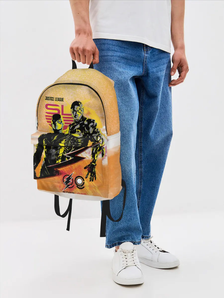 Рюкзак джинсовый / Лига справедливости