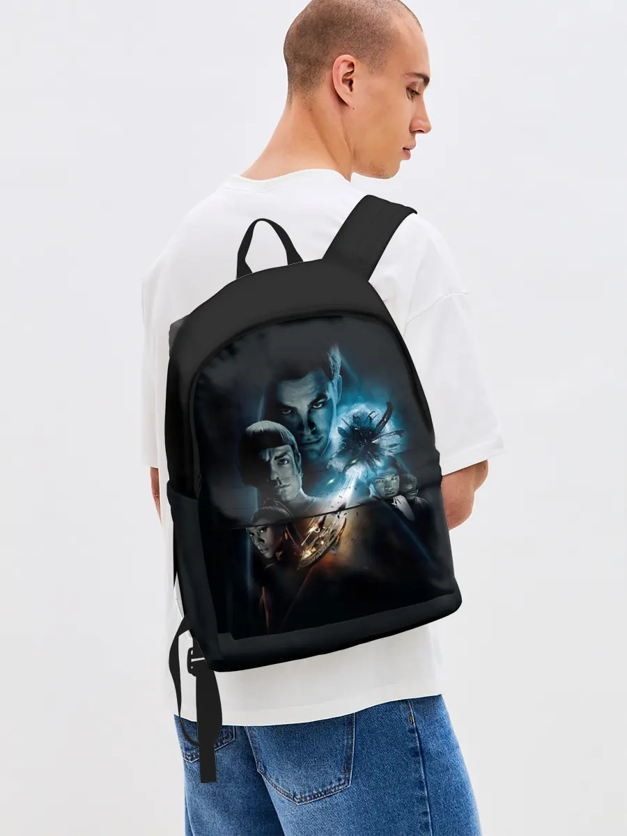 Рюкзак джинсовый / Star Trek