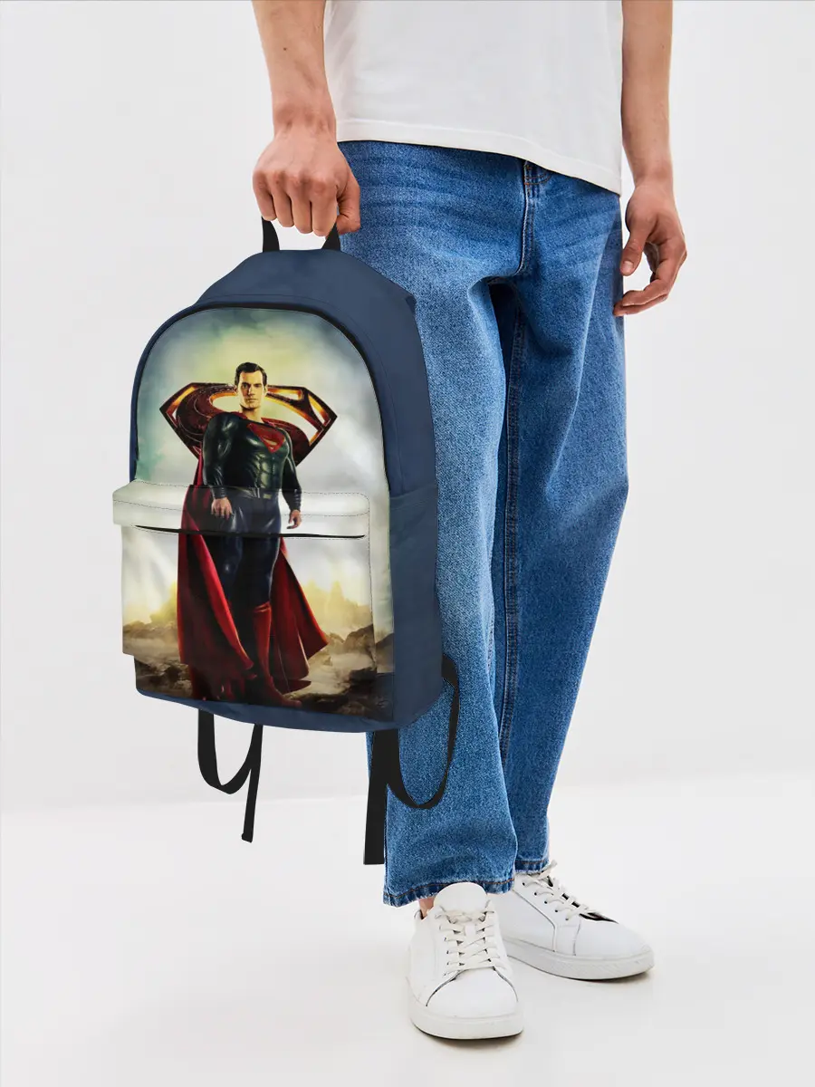 Рюкзак джинсовый / Superman