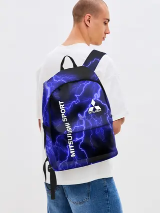 Рюкзак джинсовый / MITSUBISHI