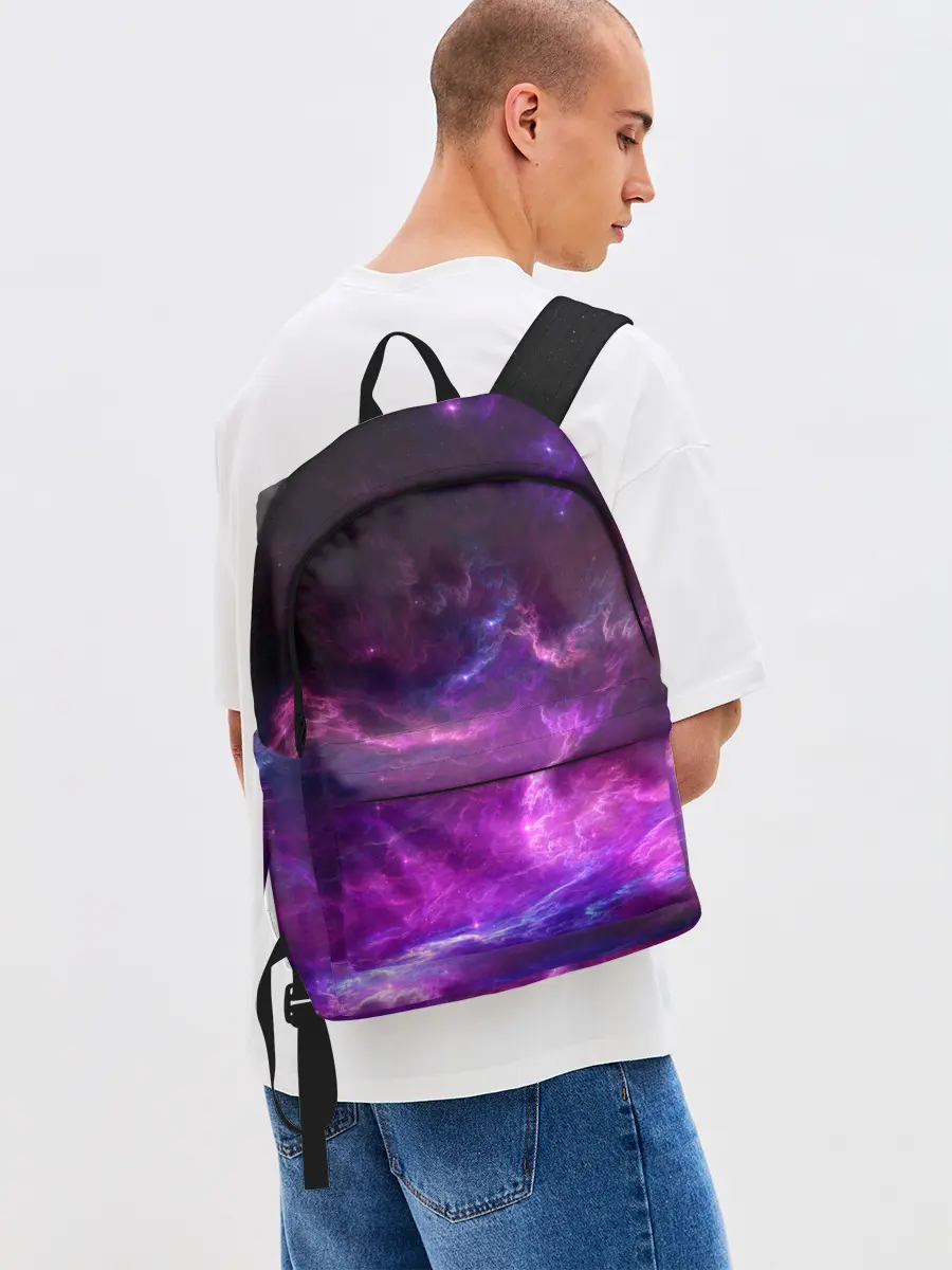 Рюкзак джинсовый / Космическое небо