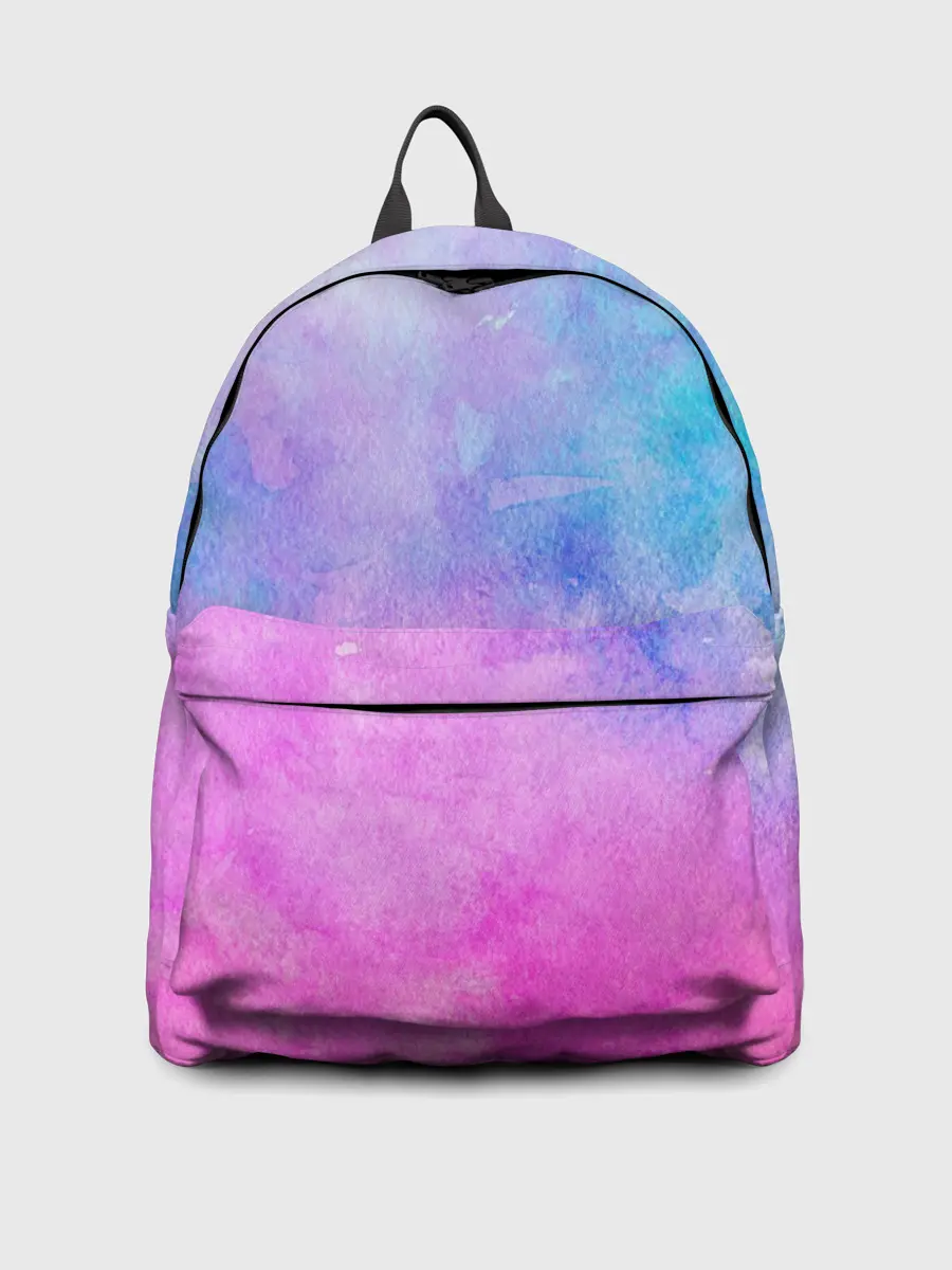Рюкзак джинсовый / Акварельные пятна