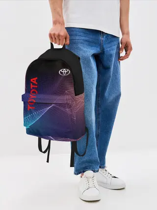 Рюкзак джинсовый / TOYOTA