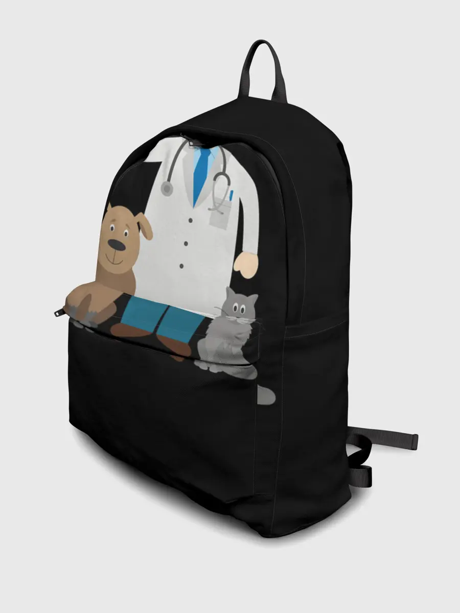 Рюкзак джинсовый / Я - ветеринар