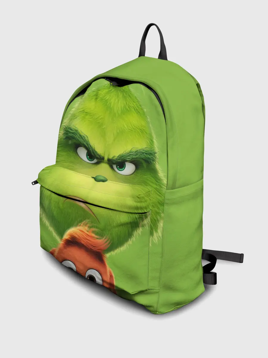 Рюкзак джинсовый / Гринч